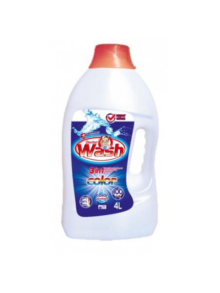 Гель для стирки Doctor Wash колор 4л (100 стирок)