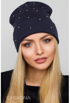 Модная шапка CASKONA HOLLY джинс (CS 109707)