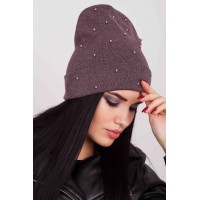 Модная шапка CASKONA HOLLY какао (CS 109708)