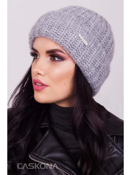 Стильная шапка CASKONA DONNA IST лед (CS 115416)