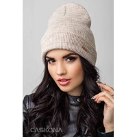 Женская шапка CASKONA PERI 2 F UNI бежевый (CS 50708)