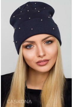 Женская шапка Caskona Holly джинс (CS 109707)