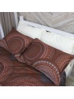 Постельное белье двуспальное Satin de luxe из 100% Египетского хлопка Компаньон Наволочка 50*70 (SAT_B15_0389_K)