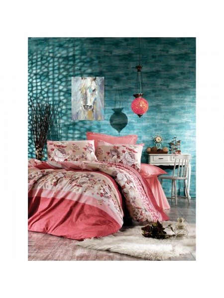 Постельное белье Евро Премиум Ранфорс Компаньон 50*70 (RTT_C15_0393_K)
